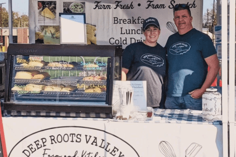 Will Smith and Kelly Smith from Deep Roots Valley Farm